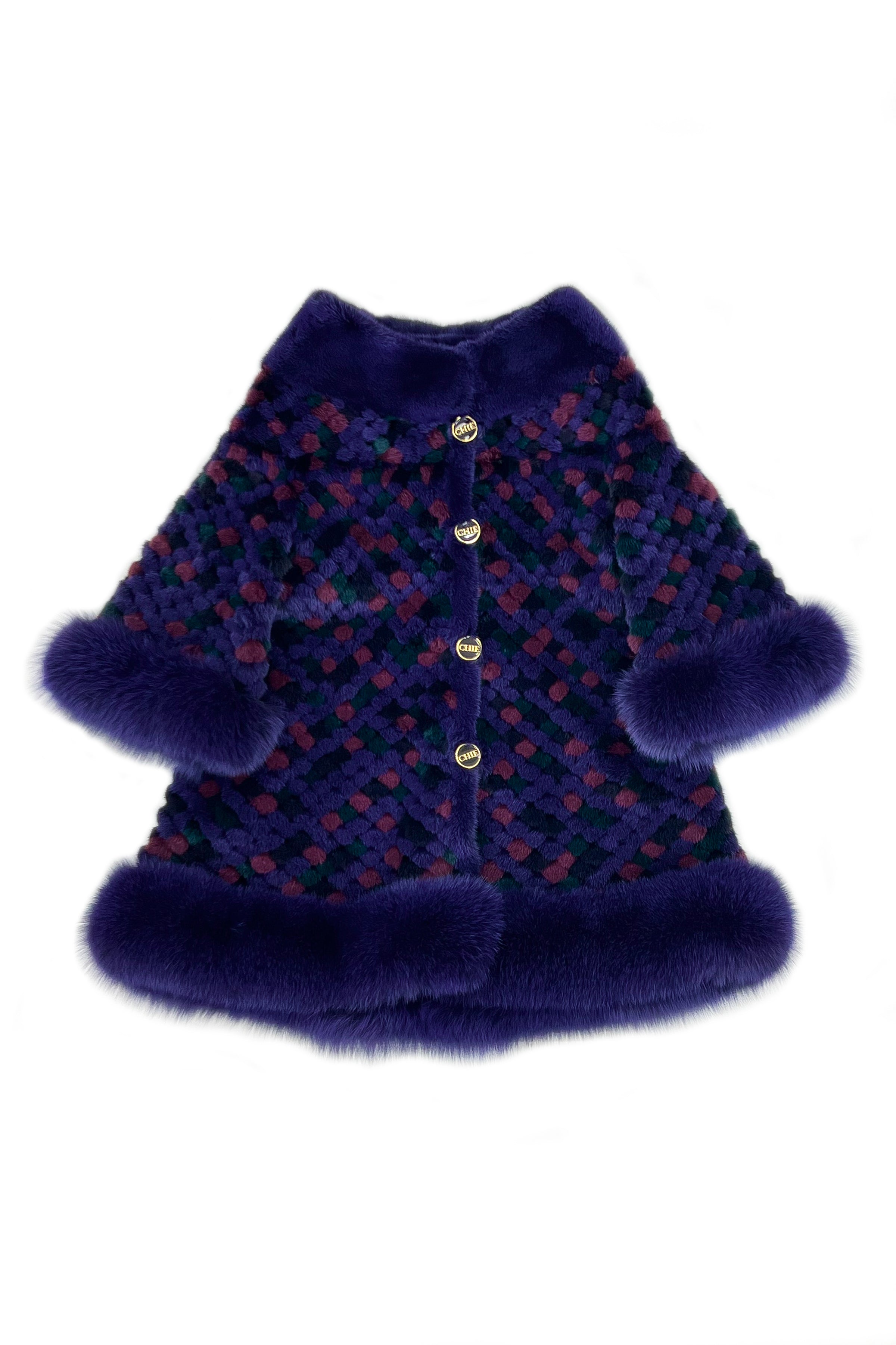 Thomas Catファーコートエク SSサイズあり】フェイクファーショールカラーコート | コート | NOELA