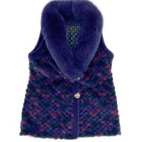 モザイク ドゥ チエ ショールカラーベスト