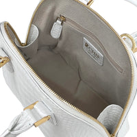 Wide‑Open Mini Shoulder & Tote - White