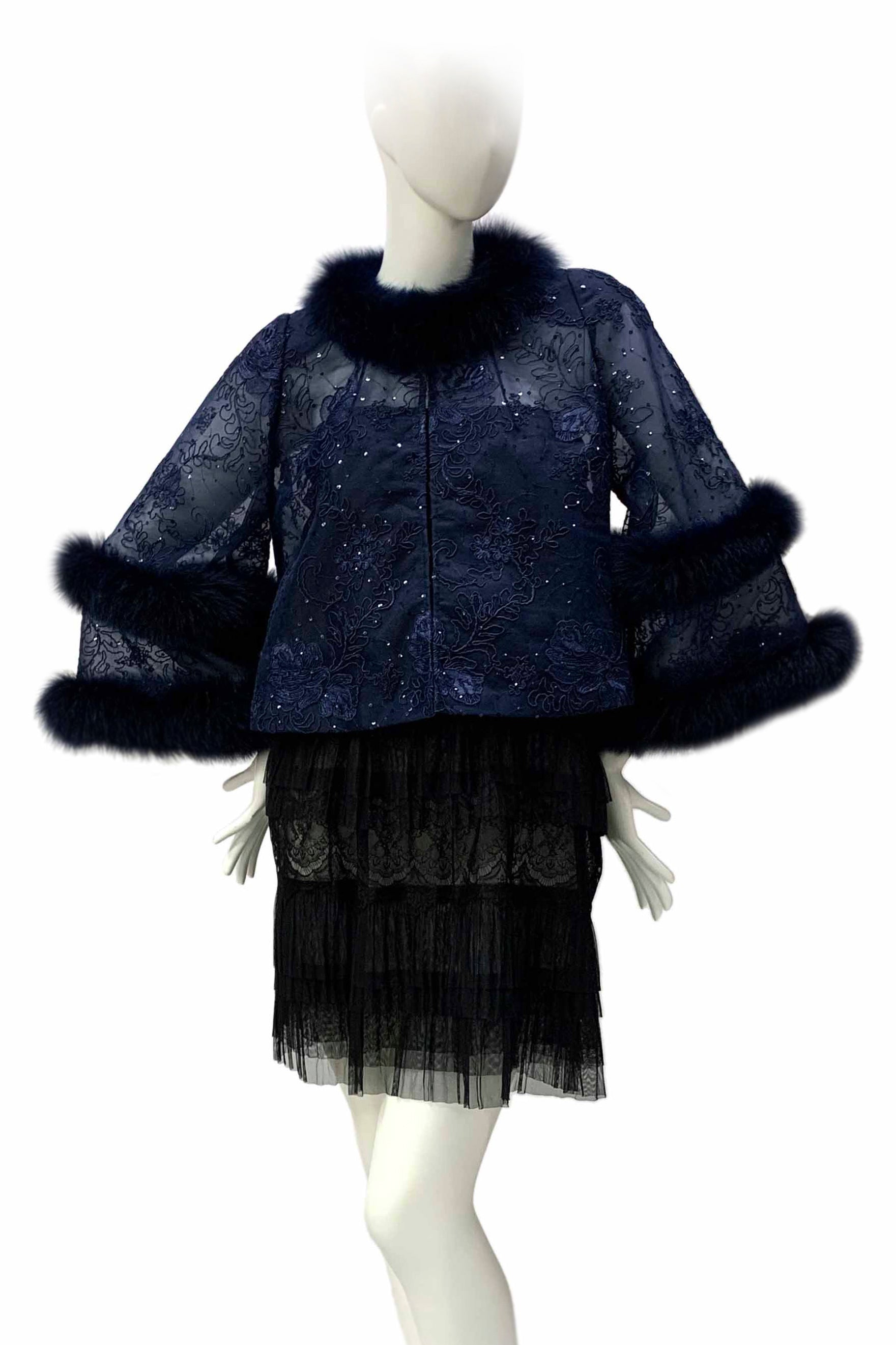 美品✨グレースコンチネンタル　フォックスファー　パーティ　ボレロ　ケープ　36 ケープボレロ / GRACE CONTINENTAL | GRACE CONTINENTAL