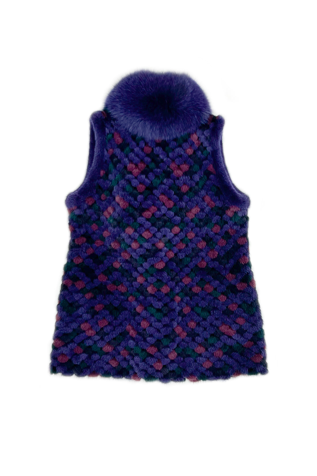 MOSAIQUE de CHIE Mink Fox Vest