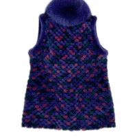 MOSAIQUE de CHIE Mink Fox Vest