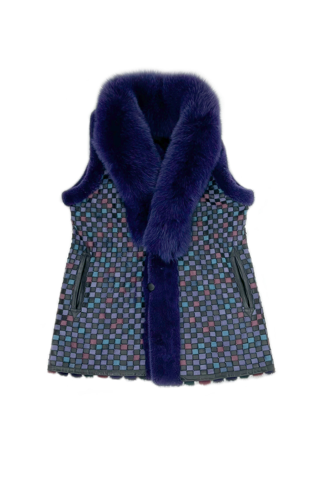 MOSAIQUE de CHIE Mink Fox Vest