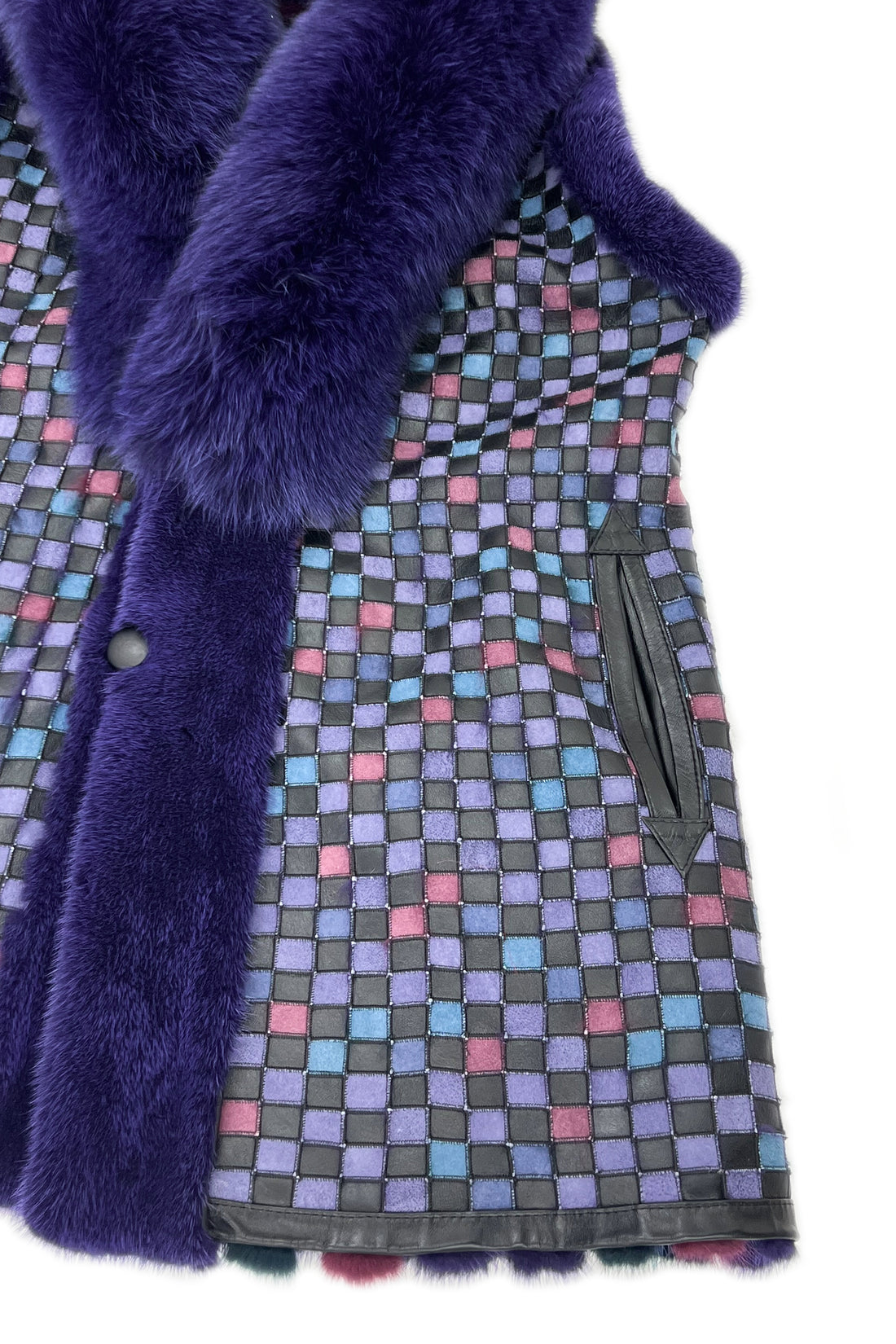 MOSAIQUE de CHIE Mink Fox Vest