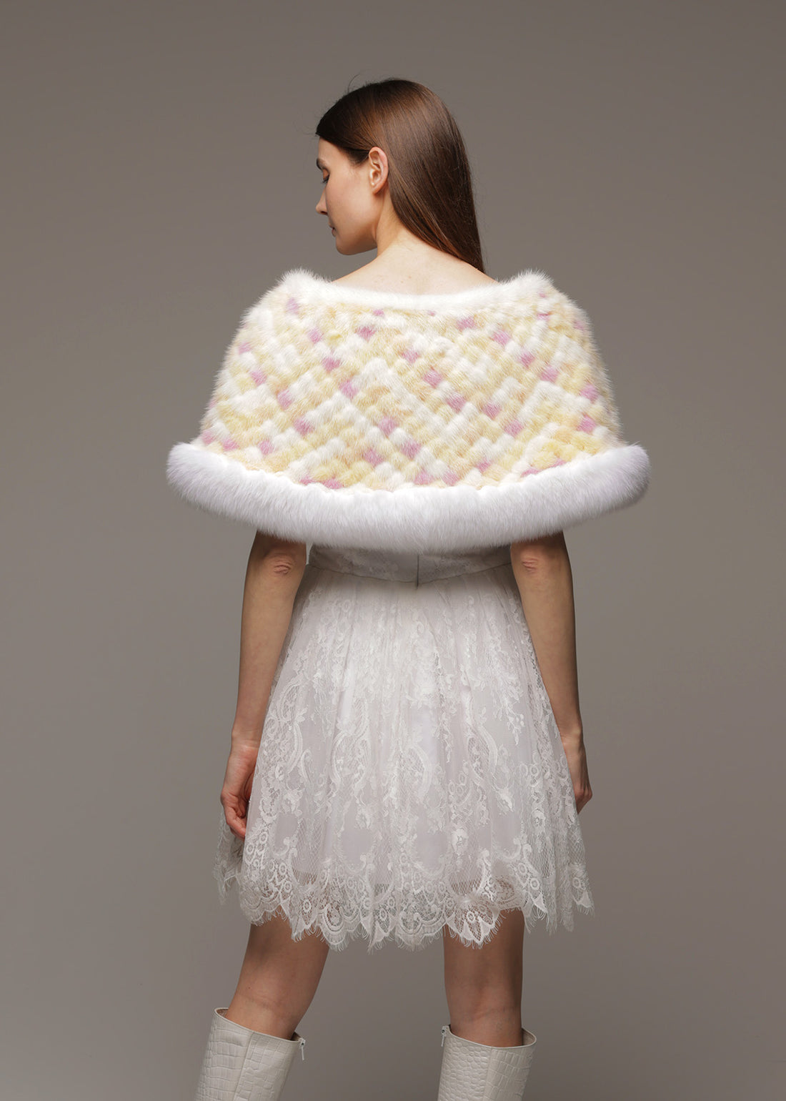 モザイク ドゥ チエ トリミングケープ