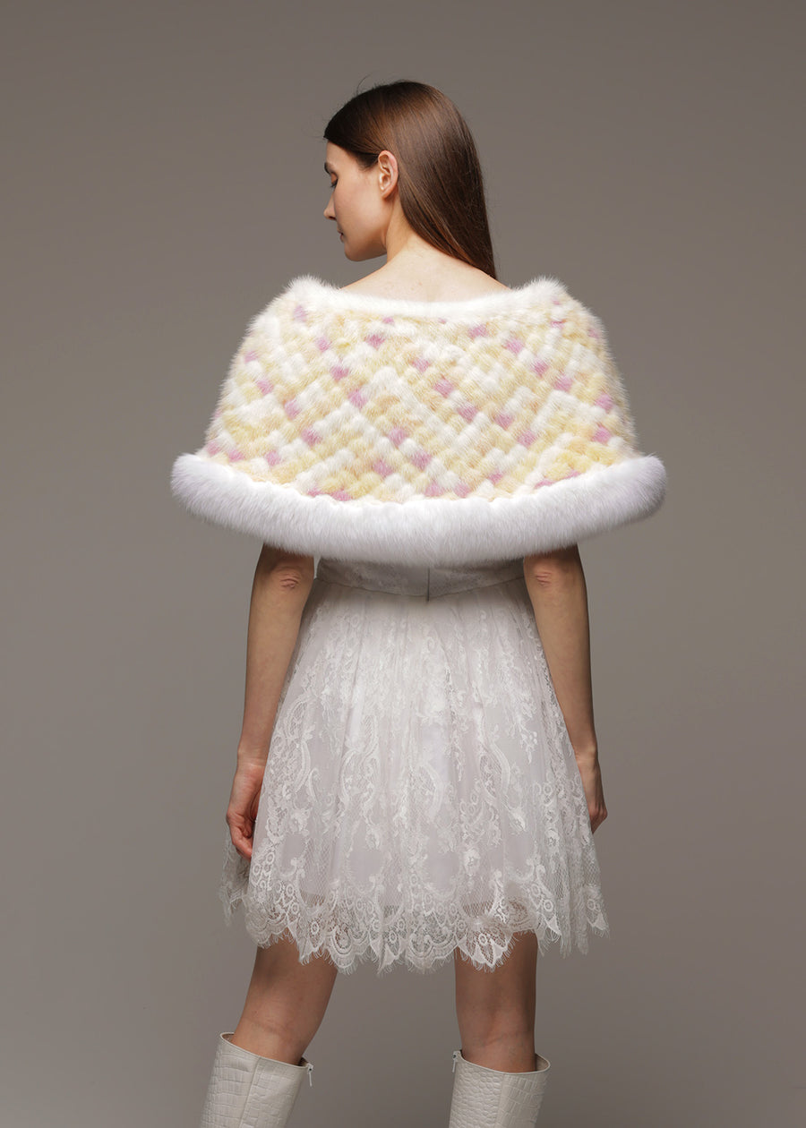 モザイク ドゥ チエ トリミングケープ