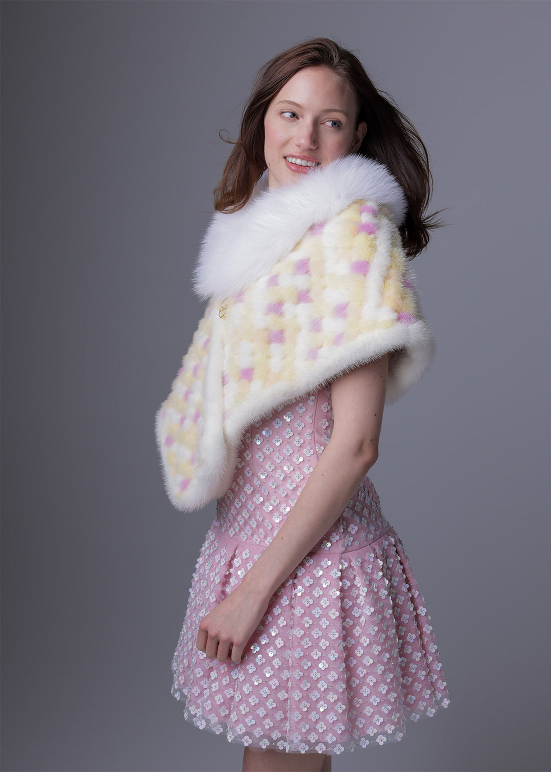 モザイク ドゥ チエ トリミングストール