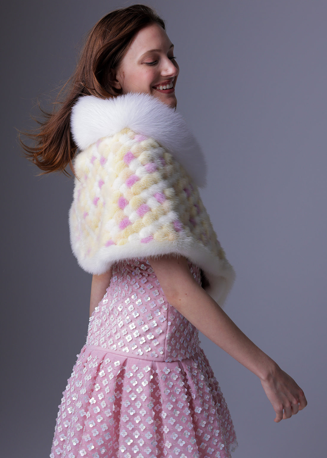 モザイク ドゥ チエ トリミングストール