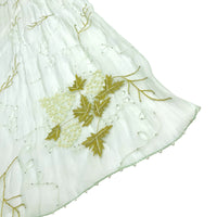  CHIE IMAI Scarf Collection - Pearl Of India "Mint Green"