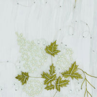  CHIE IMAI Scarf Collection - Pearl Of India "Mint Green"