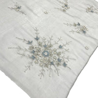 CHIE IMAI Scarf Collection - Pearl Of India "Grey"