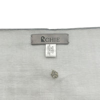 CHIE IMAI Scarf Collection - Pearl Of India "Grey"