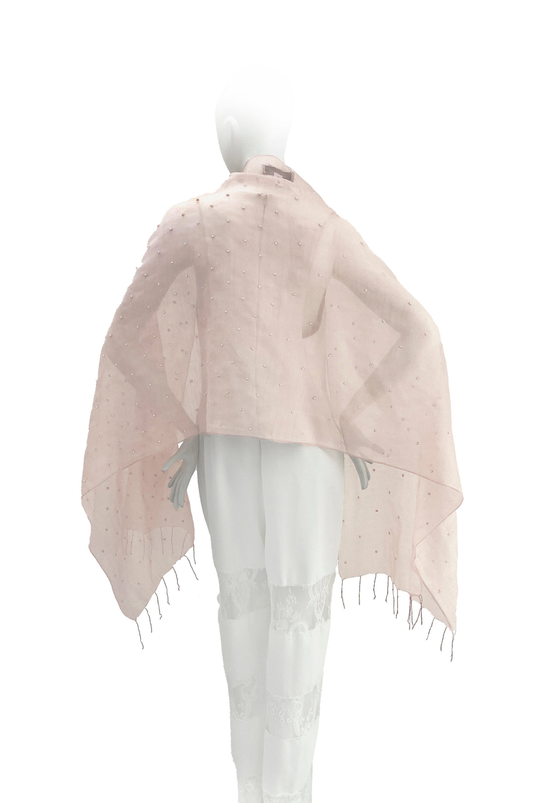  CHIE IMAI Scarf Collection - Pearl Of India "Pink"