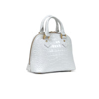 Wide‑Open Mini Shoulder & Tote - White