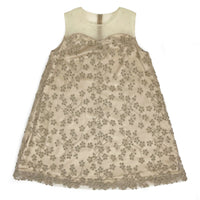 Gold Spakle A-Line dress