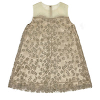 Gold Spakle A-Line dress
