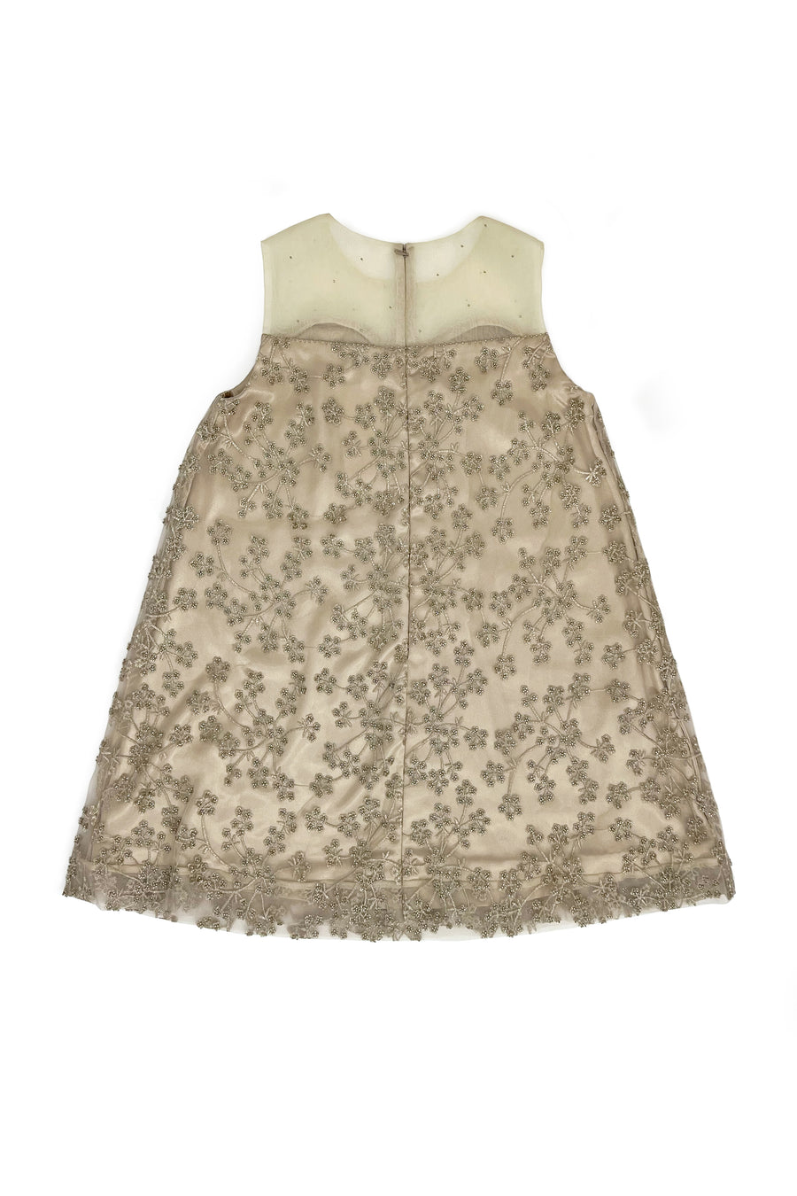 Gold Spakle A-Line dress