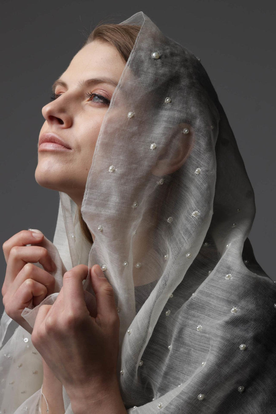  CHIE IMAI Scarf Collection - Pearl Of India Scarf
