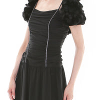 Flowery Knitted Bolero