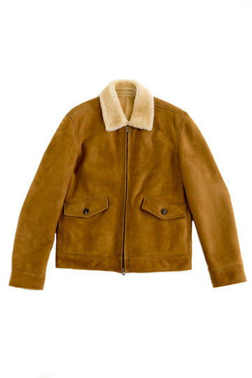 CHIE IMAI Men Lamb Shearling Jacket