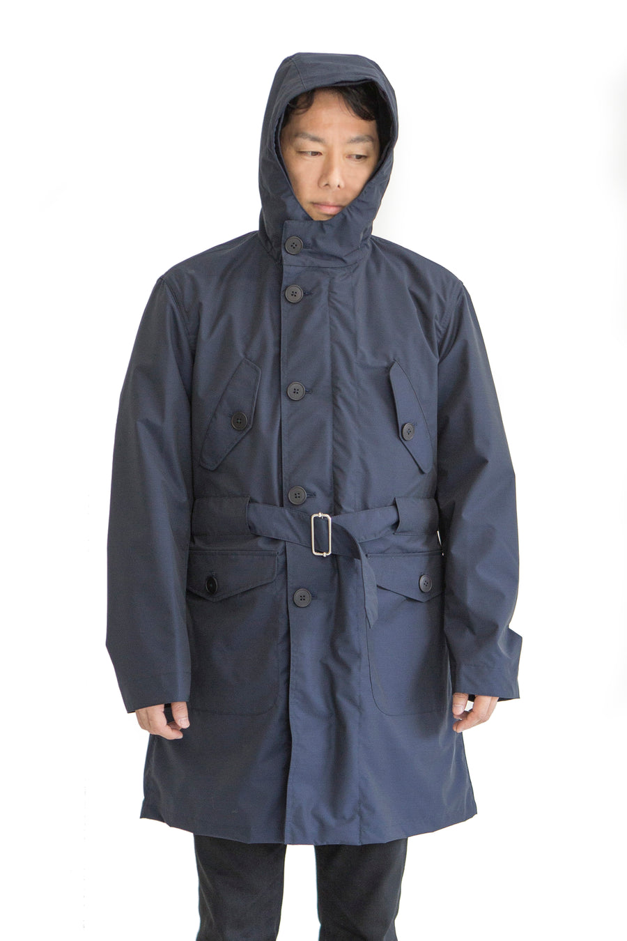CHIE IMAI Men's Chic Hooded Parka