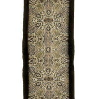 Fox Fur Trim Cashmere Stole