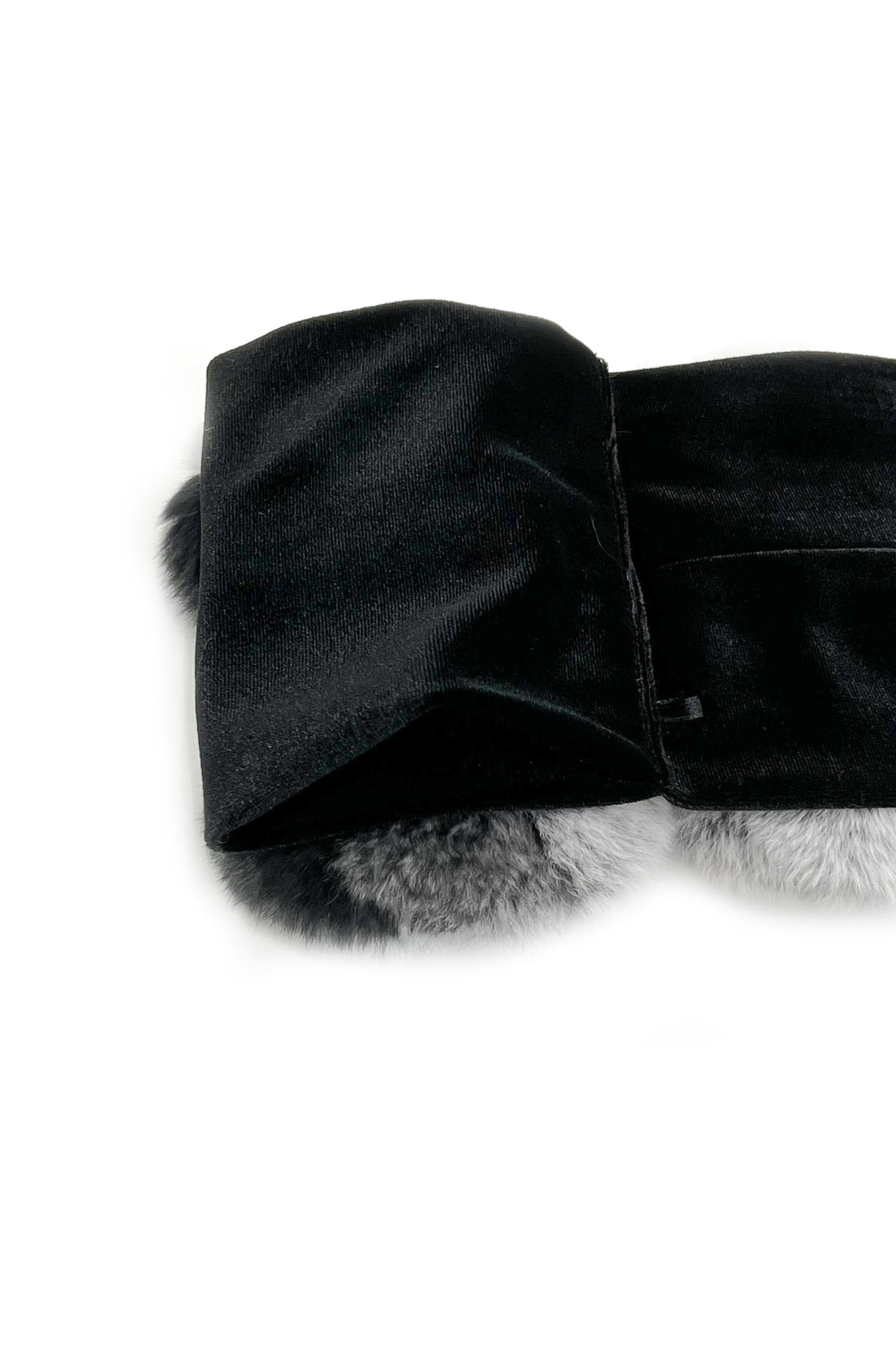 Rex Fur Rose Velvet Muffler