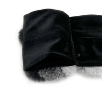 Rex Fur Rose Velvet Muffler