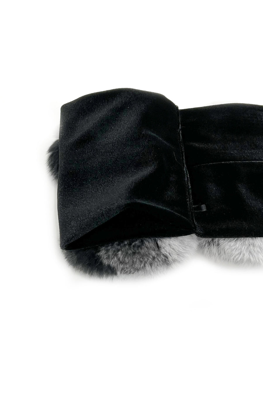 Rex Fur Rose Velvet Muffler