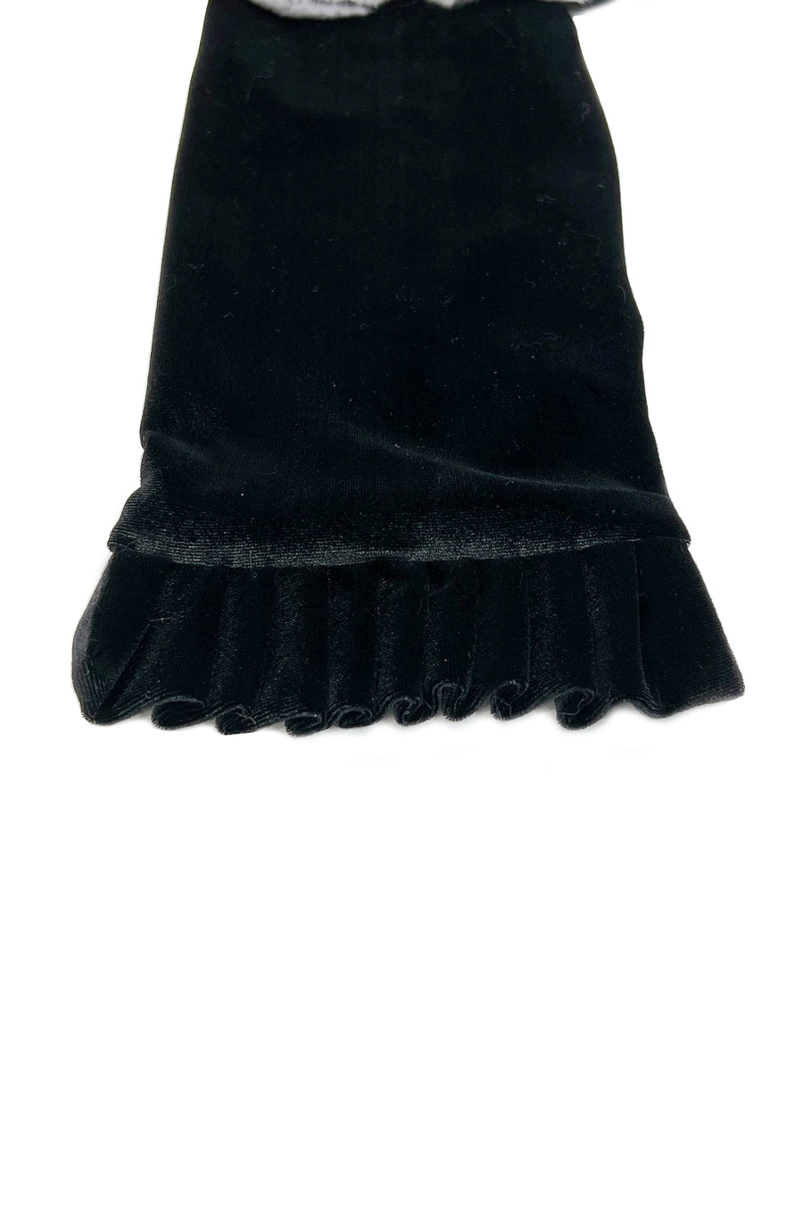 Rex Fur Rose Velvet Muffler