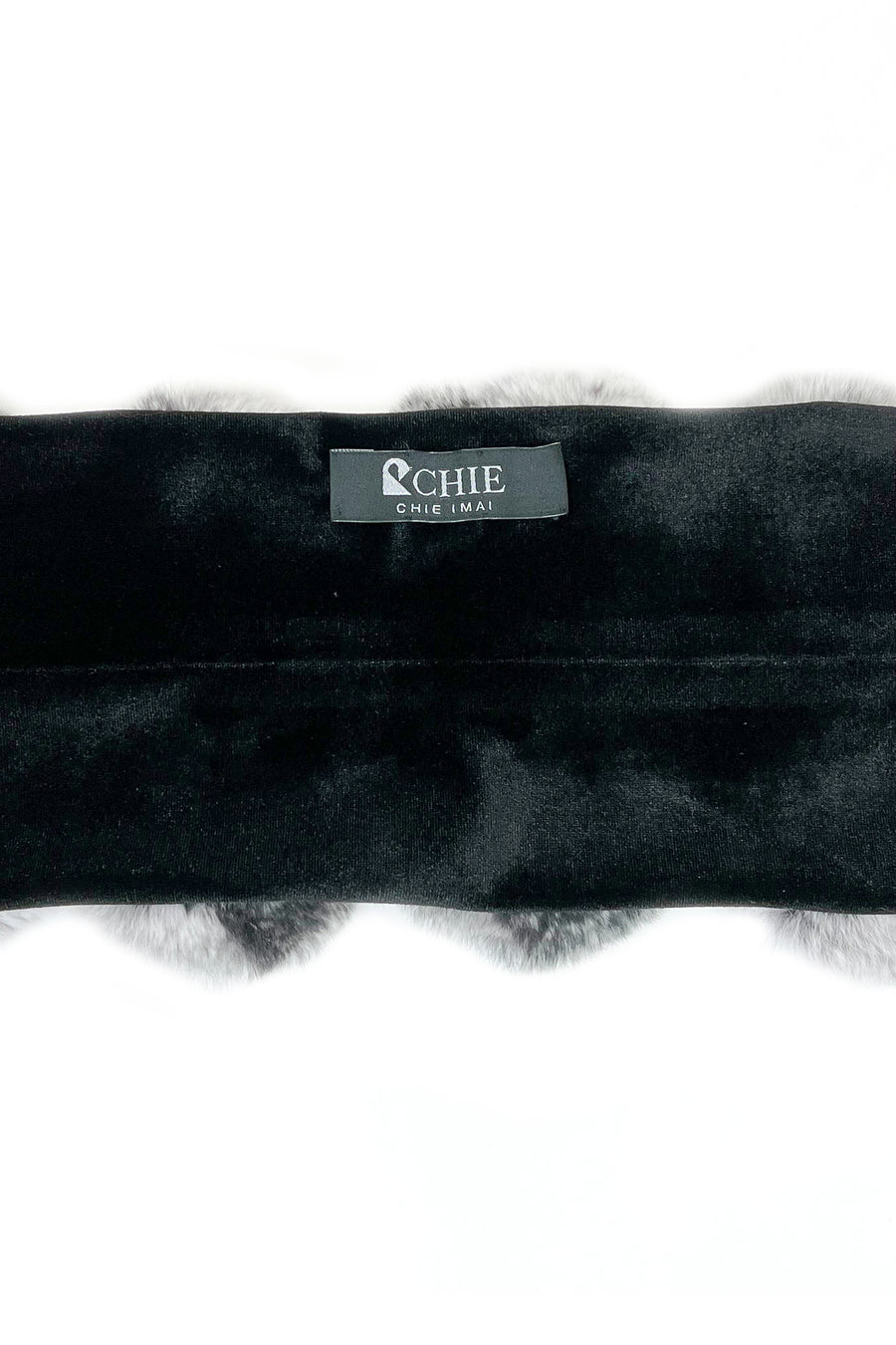 Rex Fur Rose Velvet Muffler