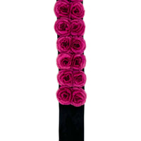 Rex Fur Rose Velvet Muffler