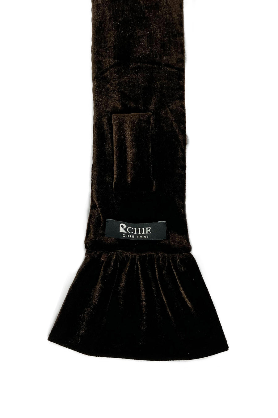 Rex Fur Rose Velvet Muffler