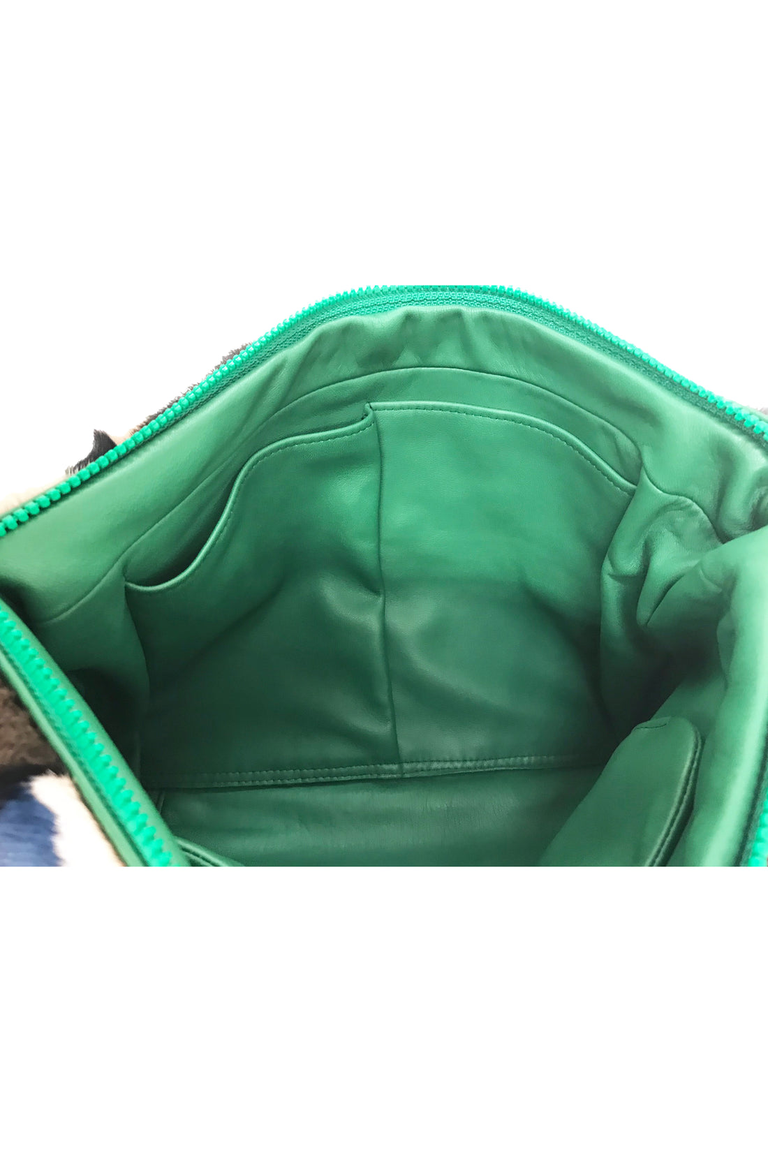 Mink Made Clutch Bag - Green