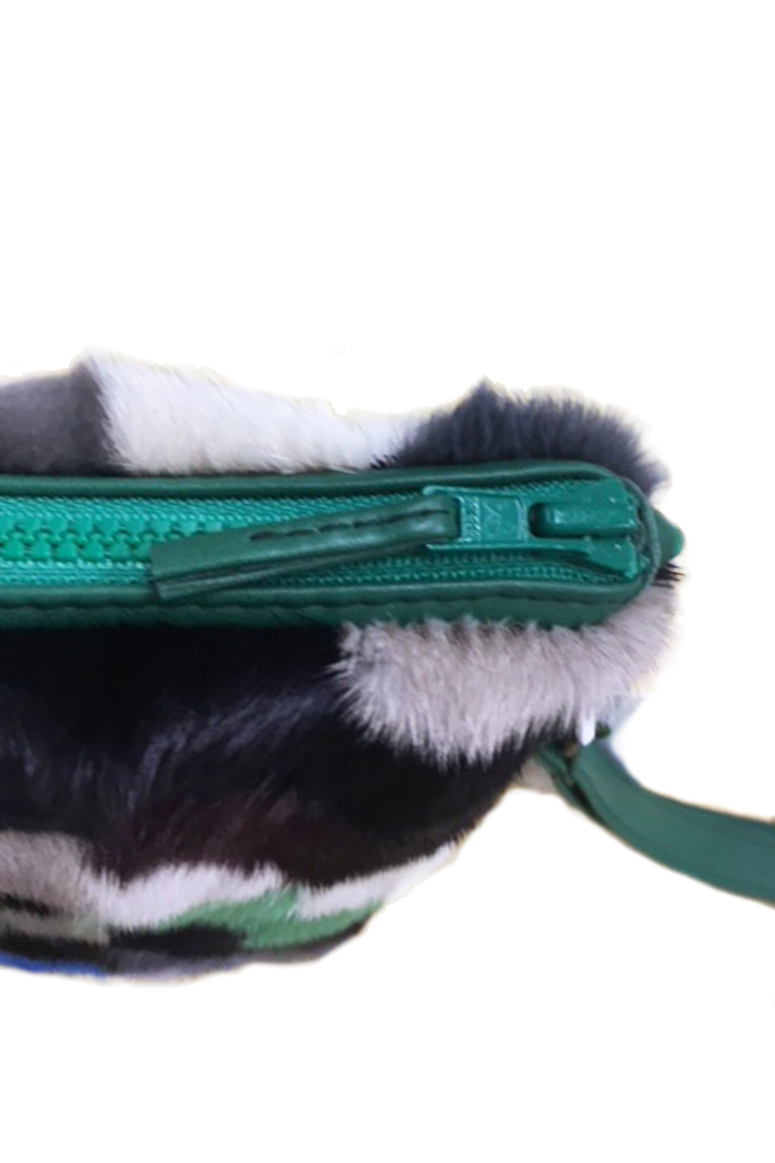 Mink Made Clutch Bag - Green