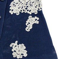  MESH de CHIE Cotton Mesh Stand Collar Vest