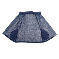  MESH de CHIE Cotton Mesh Stand Collar Vest