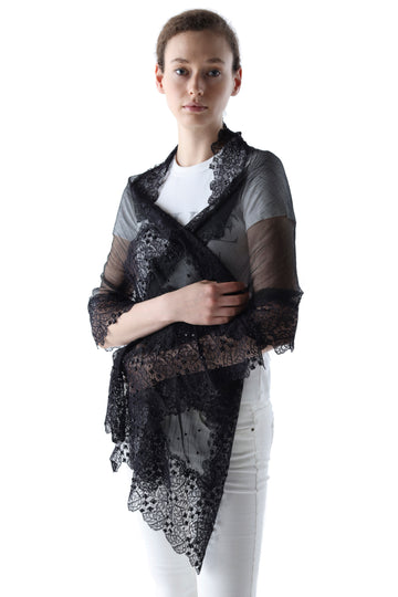 CHIE IMAI Scarf Collection - Midnight Breeze