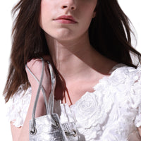 Mi-Mollet Length Embroidery Lace Dress