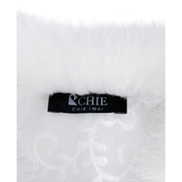 CHIE IMAI Fox Fur-Trim Lace Bolero