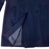 Virgin wool coat with mink