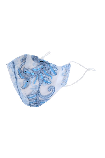 Chie Chic Posh Mask - Blue Dance