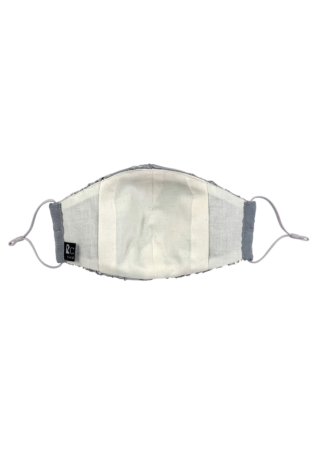 Chie Chic Posh Mask - Spangle Grey