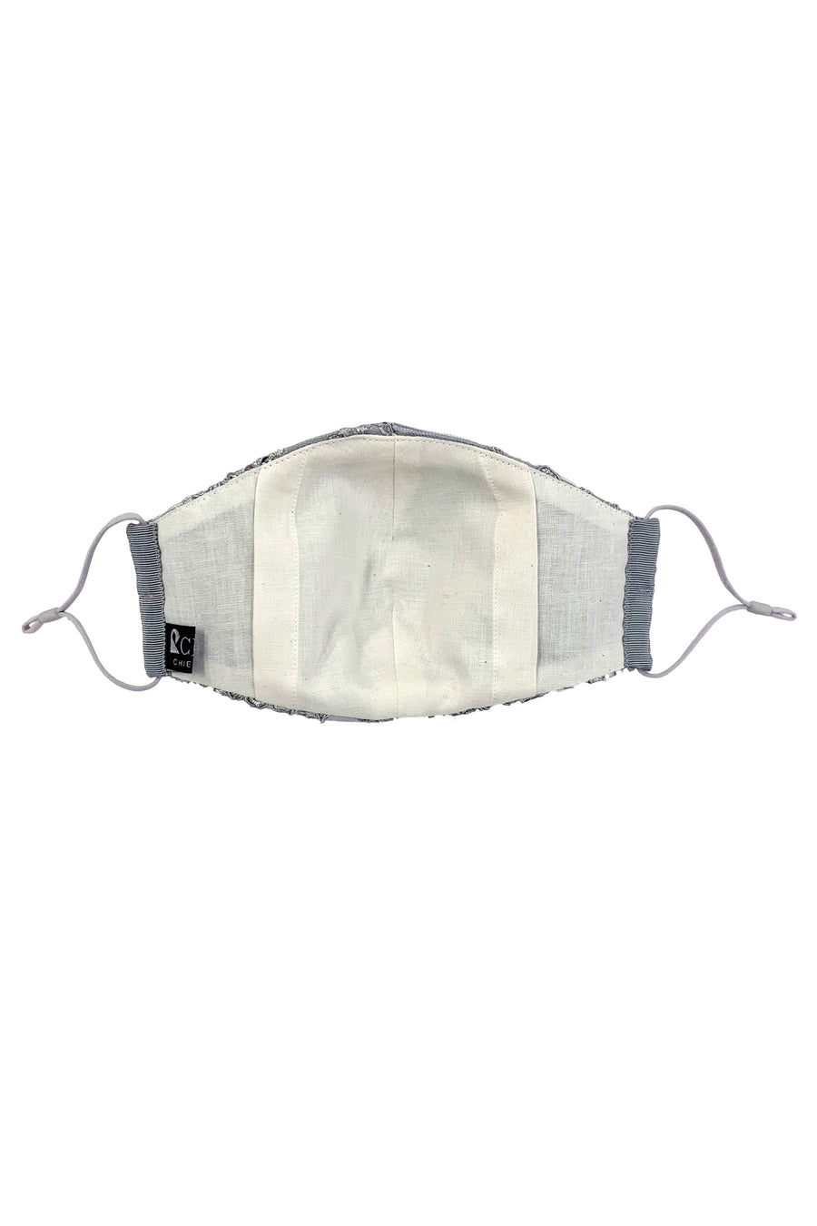 Chie Chic Posh Mask - Spangle Grey