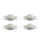 Chie Chic Posh Mask – A Set of Four (4) Silky White Masks