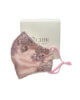 Chie Chic Posh Mask – A Set of Four (2) Silky White & (2) Pink Cherry Masks